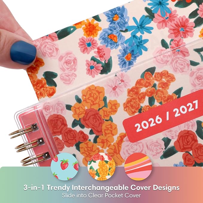 Blue Sky Gen Z 2026-2027 Weekly & Monthly Academic Planner, 8.5"x11" Gladys