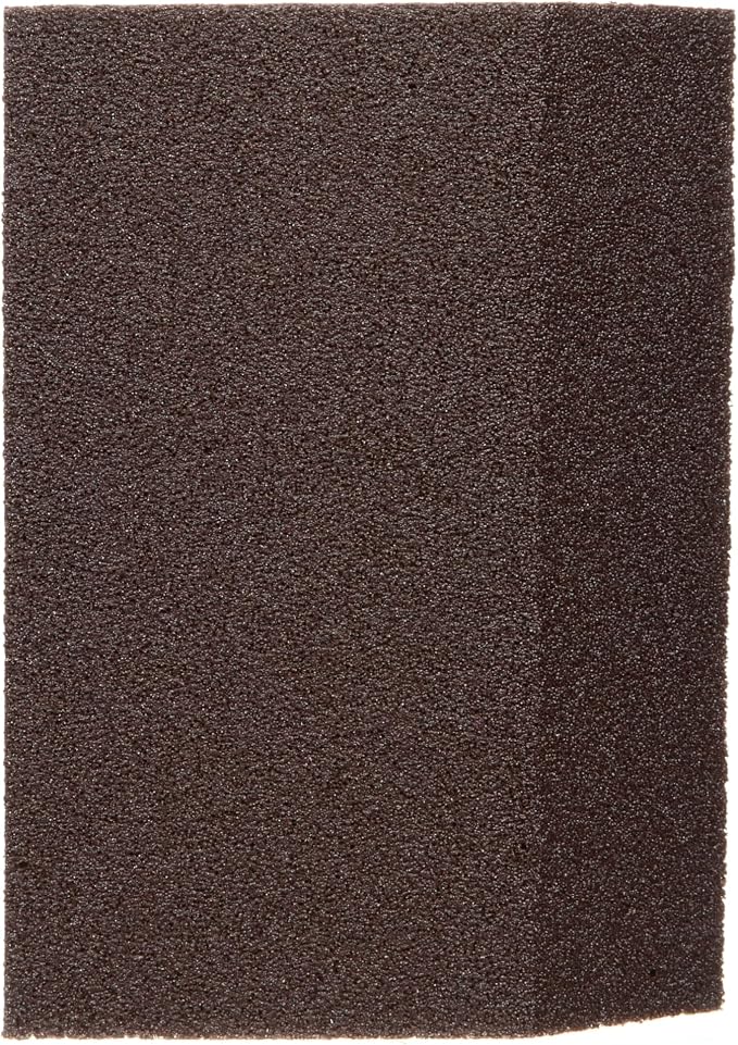 3M Sanding Sponge Single Angle, Fine grit, 4.875-in x 2.875-in by 1-in