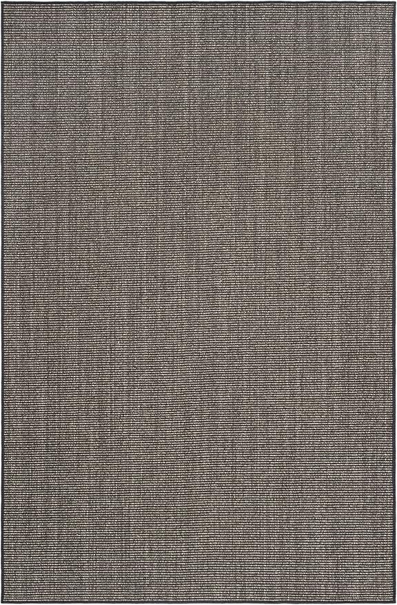 Martha Stewart x SAFAVIEH Area Rug Collection - 1'10" x 5', Charcoal, Sisal & Jute, Farmhouse Style, Ideal for Front Door, Entryway, Accent Space (MSR9501F)