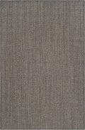Martha Stewart x SAFAVIEH Area Rug Collection - 1'10" x 5', Charcoal, Sisal & Jute, Farmhouse Style, Ideal for Front Door, Entryway, Accent Space (MSR9501F)