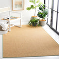 Martha Stewart x SAFAVIEH Area Rug Collection - 4' x 6', Natural & Green, Sisal & Jute, Farmhouse Style, Ideal for Living Room, Foyer, Bedroom, Accent Space (MSR9501E)