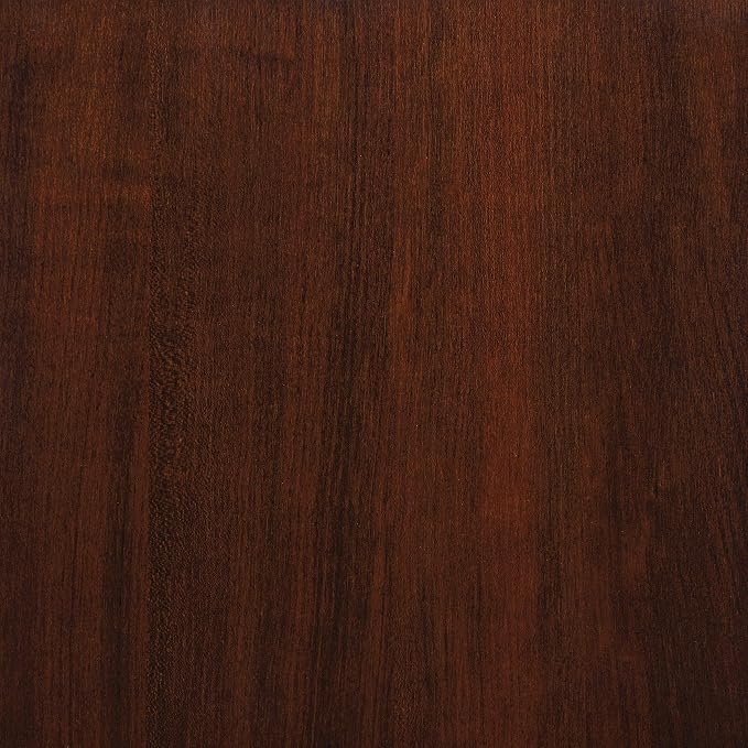 Sauder Palladia Office Desk with Drawers, Executive Desk with File Cabinet Storage, Cable Management, Keyboard Tray, in Select Cherry Finish