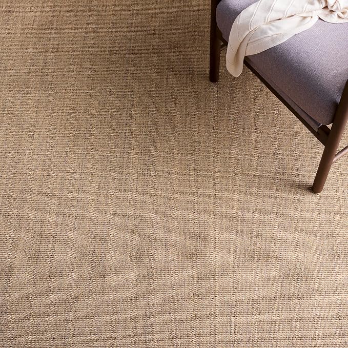 Martha Stewart x SAFAVIEH Area Rug Collection - 2'3" x 10' Runner, Light Brown, Sisal & Jute, Farmhouse Style, Ideal for Living Room, Foyer, Bedroom, Hallway (MSR9501T)