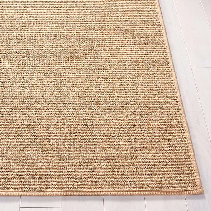 Martha Stewart x SAFAVIEH Area Rug Collection - 2'3" x 12' Runner, Beige, Sisal & Jute, Farmhouse Style, Ideal for Living Room, Foyer, Bedroom, Hallway (MSR9501B)