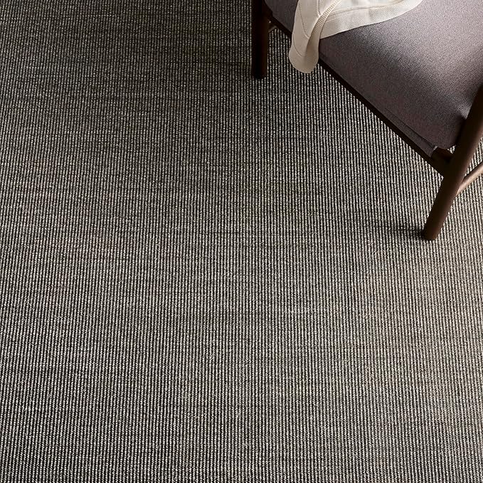 Martha Stewart x SAFAVIEH Area Rug Collection - 2'4" x 4', Charcoal, Sisal & Jute, Farmhouse Style, Ideal for Living Room, Bedroom, Office, Accent Space (MSR9501F)