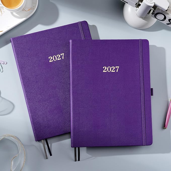 2027 planner weekly and monthly, Jan 2027 - Dec 2027, 9" x 11"