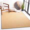 Martha Stewart x SAFAVIEH Area Rug Collection - 3' x 5', Natural & Grey, Sisal & Jute, Farmhouse Style, Ideal for Living Room, Bedroom, Foyer, Accent Space (MSR9501G)