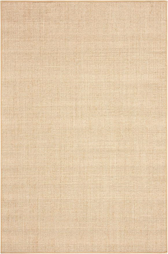 Martha Stewart x SAFAVIEH Area Rug Collection - 4' x 6', Beige & Ivory, Sisal & Jute, Farmhouse Style, Ideal for Living Room, Foyer, Bedroom, Accent Space (MSR9501C)